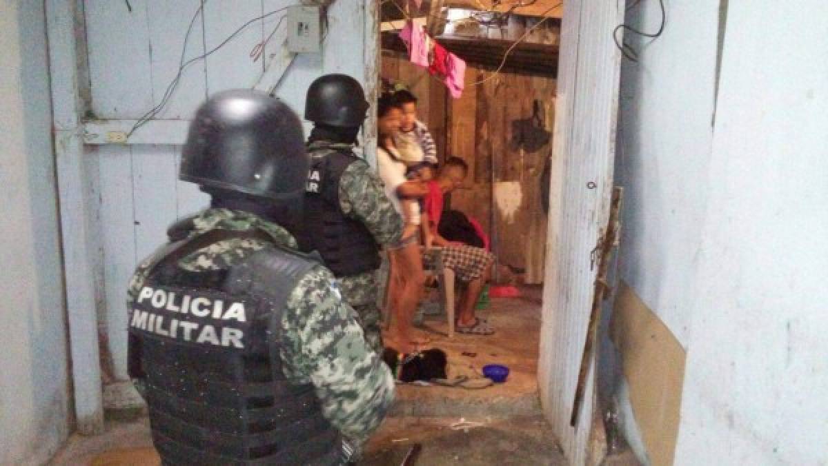 En 'Operación Rastreador' buscan bandas criminales en la capital de Honduras