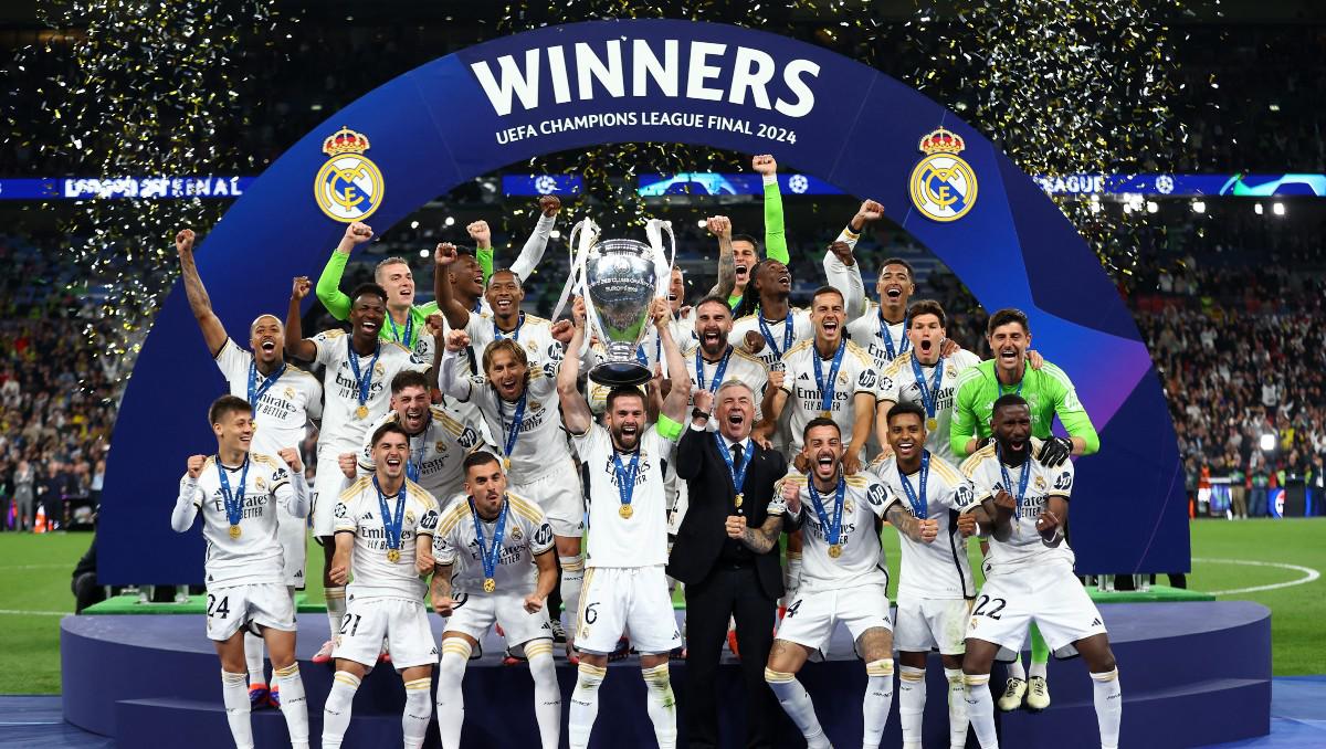 Real Madrid fue el último campeón de la UEFA Champions League 2023-24.