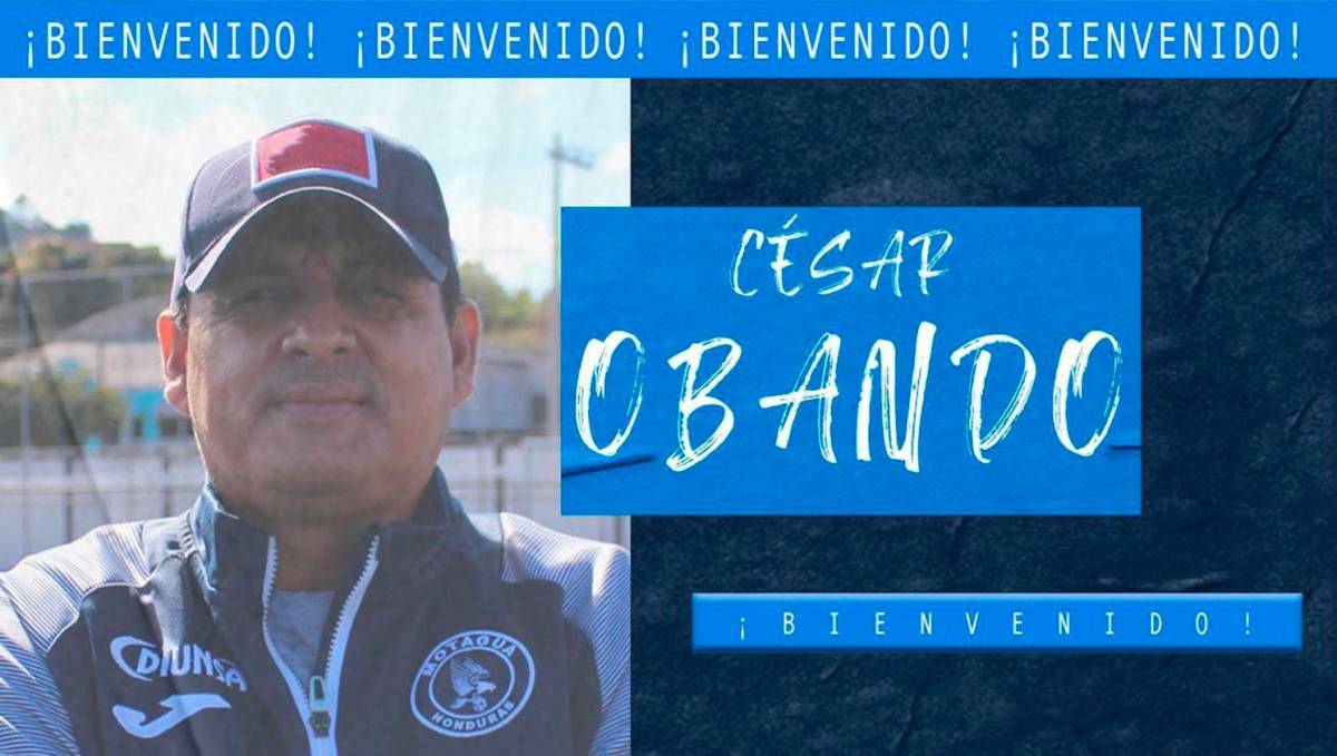 De esta manera le dio la bienvenida al nido el Motagua a su nuevo entrenador.