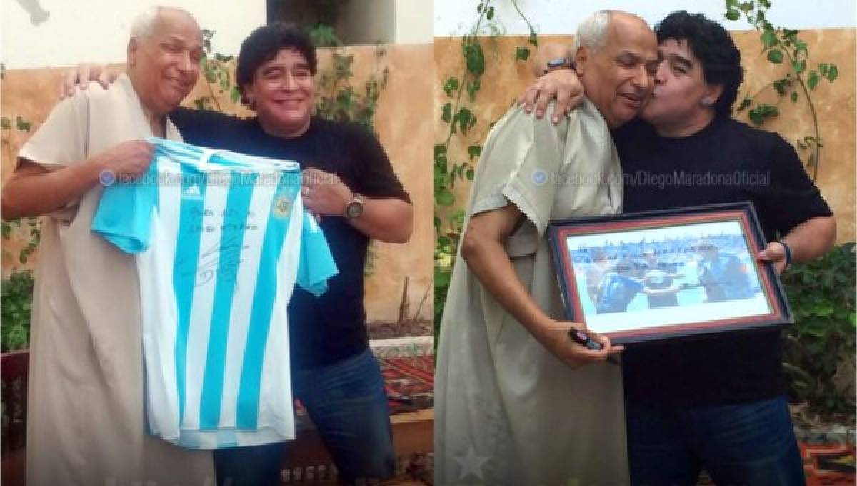 Diego Armando Maradona pidió disculpas al árbitro de la Mano de Dios