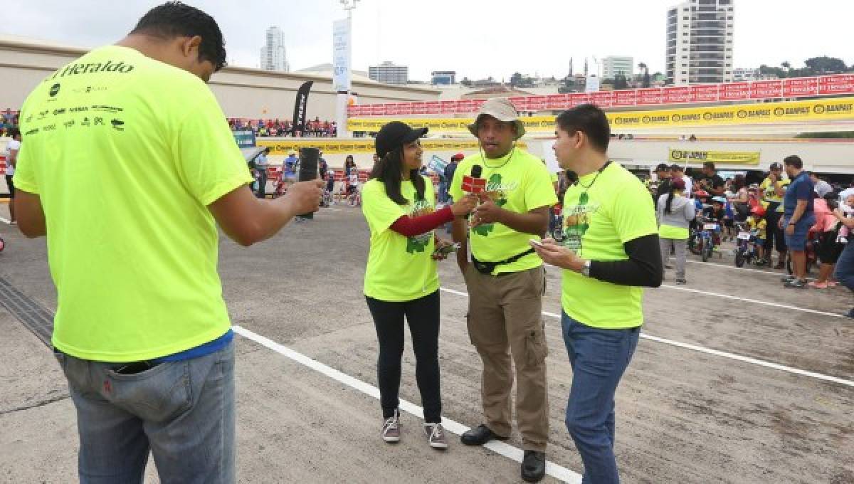 La Vuelta Infantil fue una fiesta multicolor para todos...