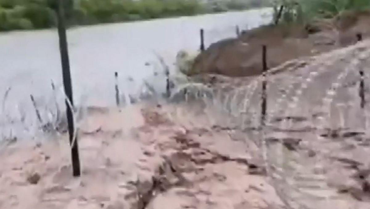 El compatriota habría intentado cruzar a Estados Unidos por el sector de Shelby Park de Eagle Pass, que se encuentra lleno de púas.