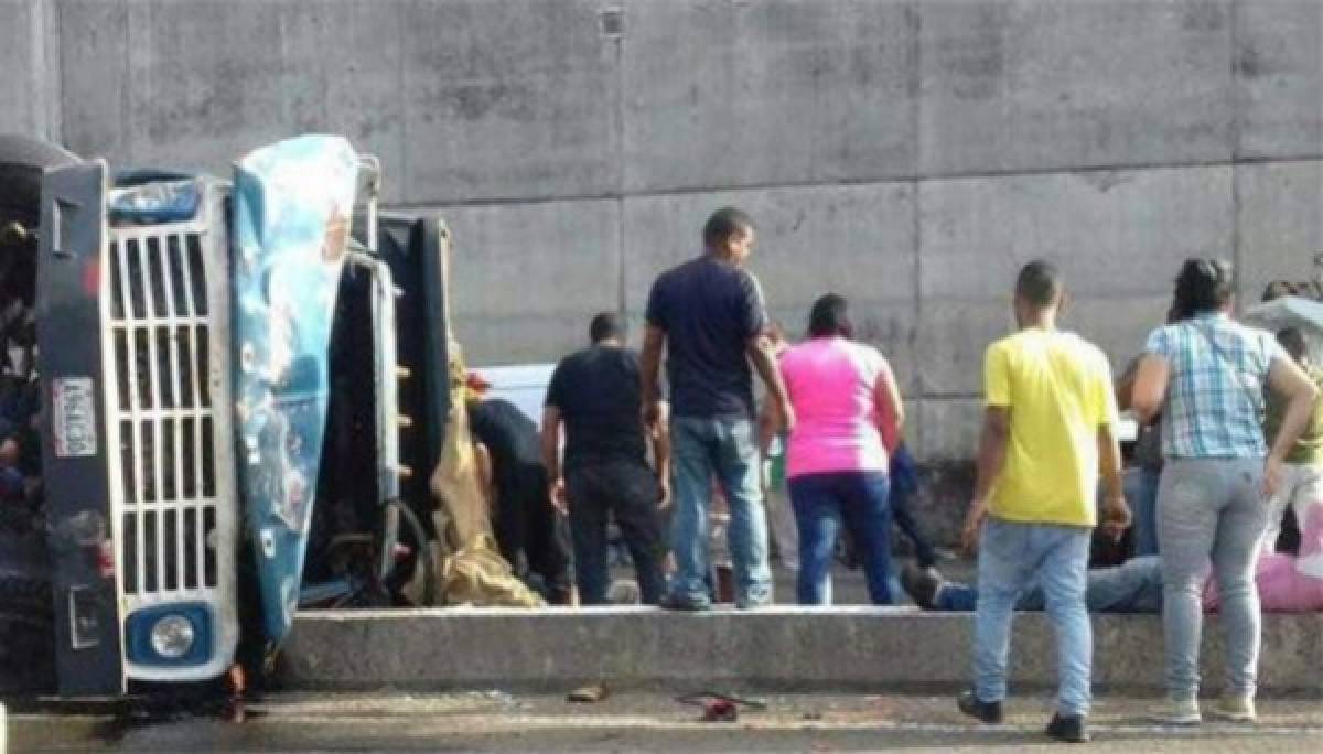 Ocho personas mueren arrolladas por conductor ebrio en el sur de Venezuela