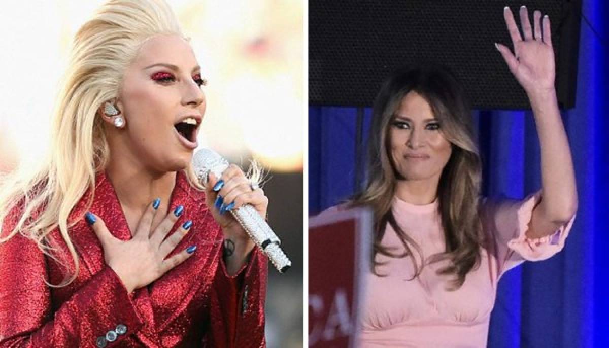 El detonante tuit de Lady Gaga contra la esposa de Donald Trump