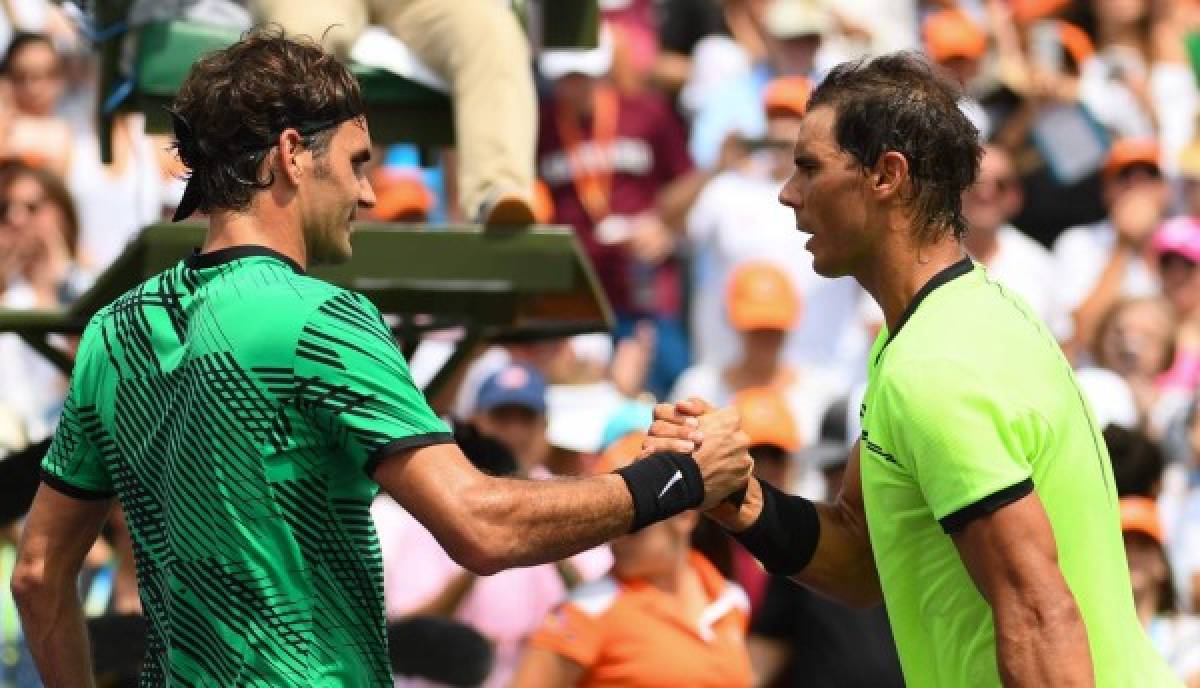 Federer y Nadal suben dos puestos en ránking ATP tras su final en Miami  