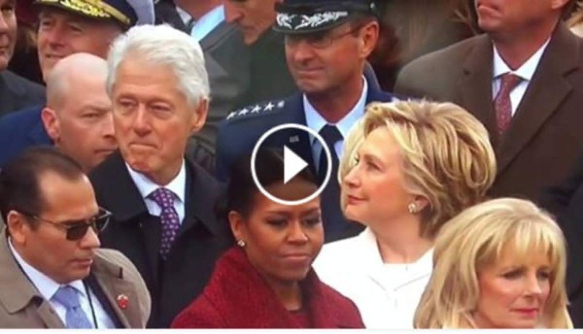 Hillary Clinton sorprende a su esposo Bill viendo a ¿Melania Trump?