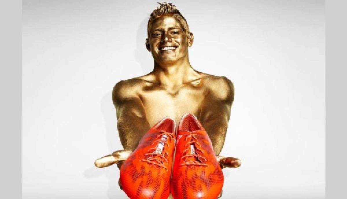 James Rodríguez, el nuevo chico de oro de Adidas