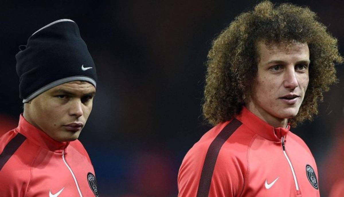 Los dobles de Thiago Silva y David Luiz