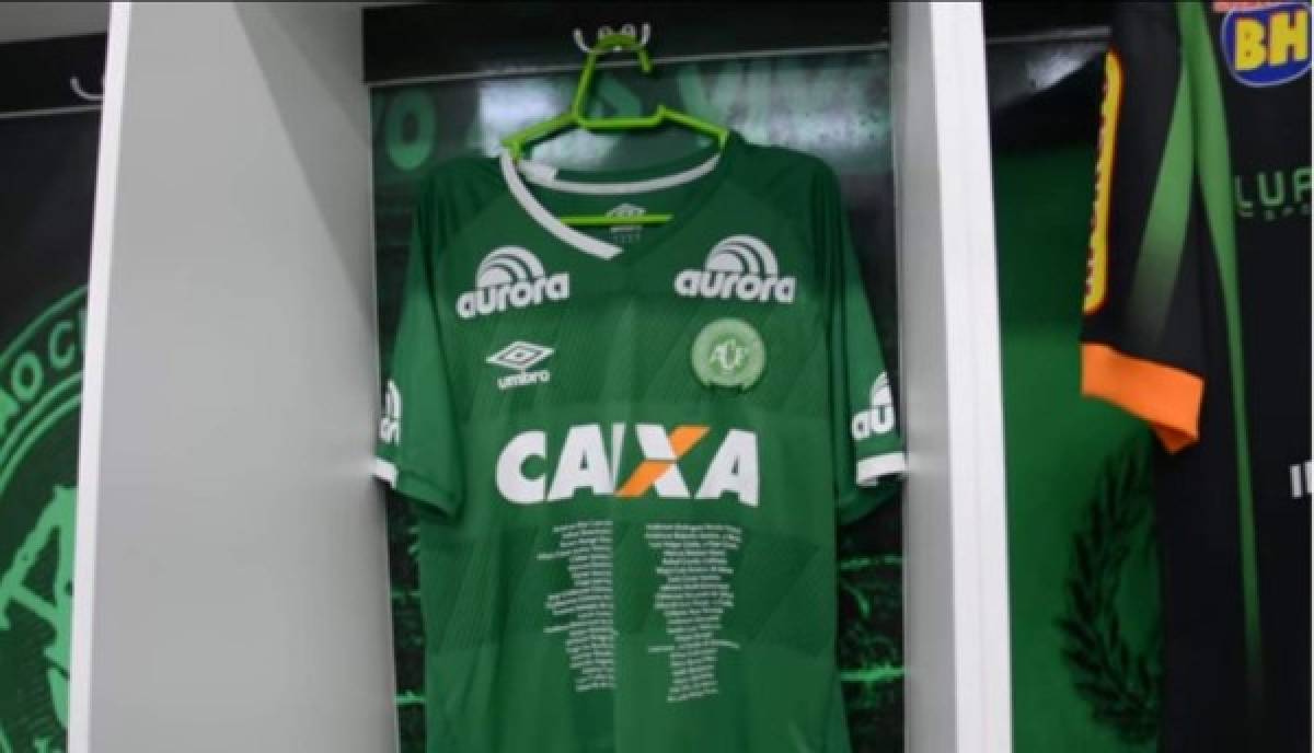 Chapecoense agredeció a todos los clubes brasileños por usar su escudo