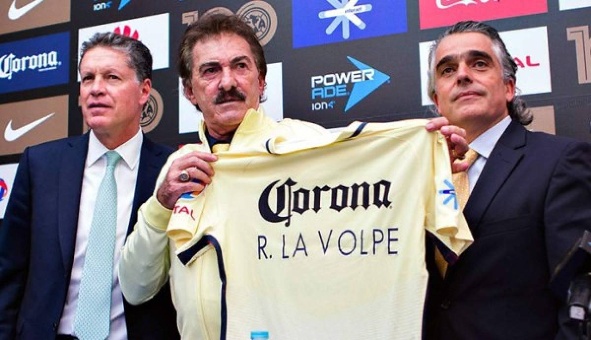 Ricardo Antonio La Volpe es el nuevo técnico del América