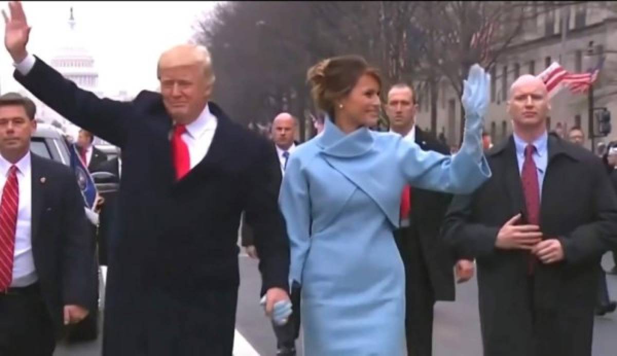 La mano falsa de un guardaespaldas de Donald Trump que llamó la atención