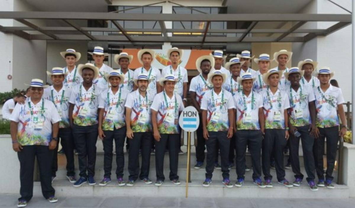 La Sub 23 de Honduras desfiló en el Maracaná