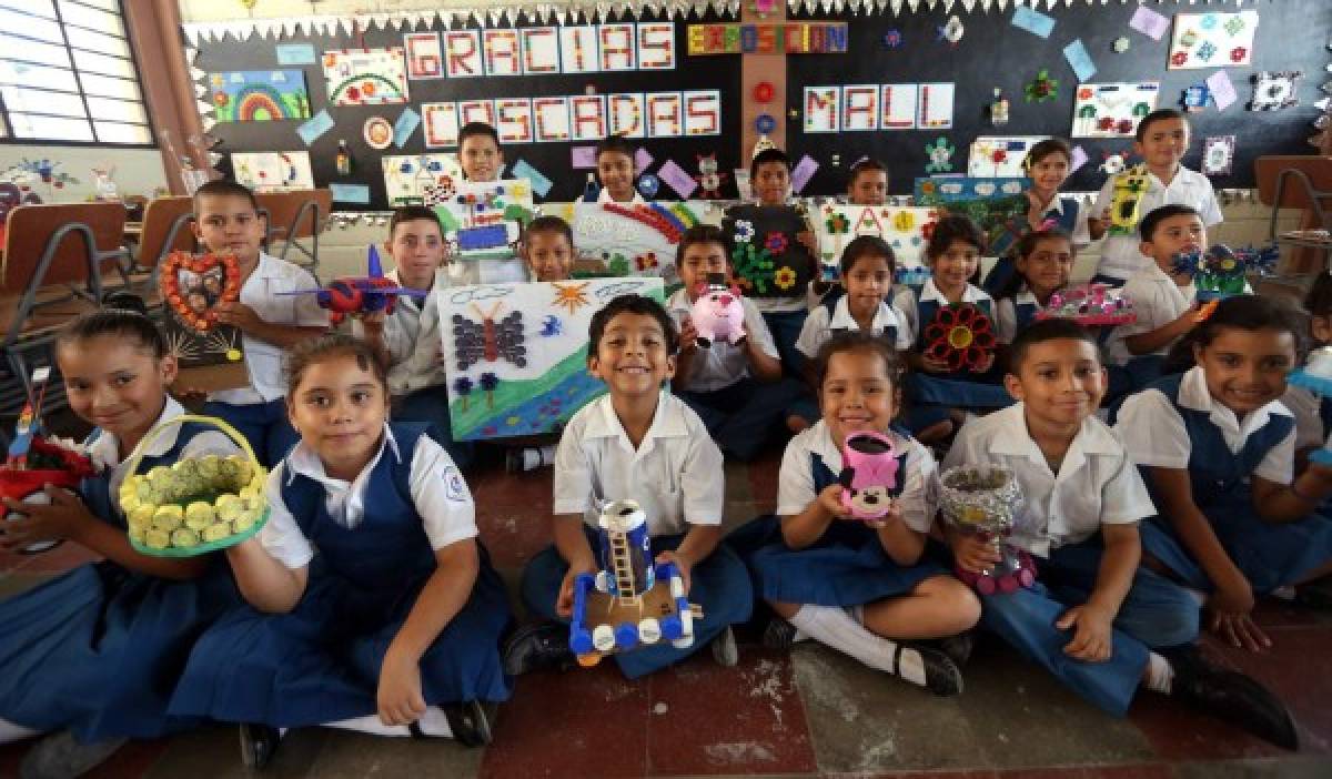 Cascadas Mall premiará a escuela con un mural de material reciclado