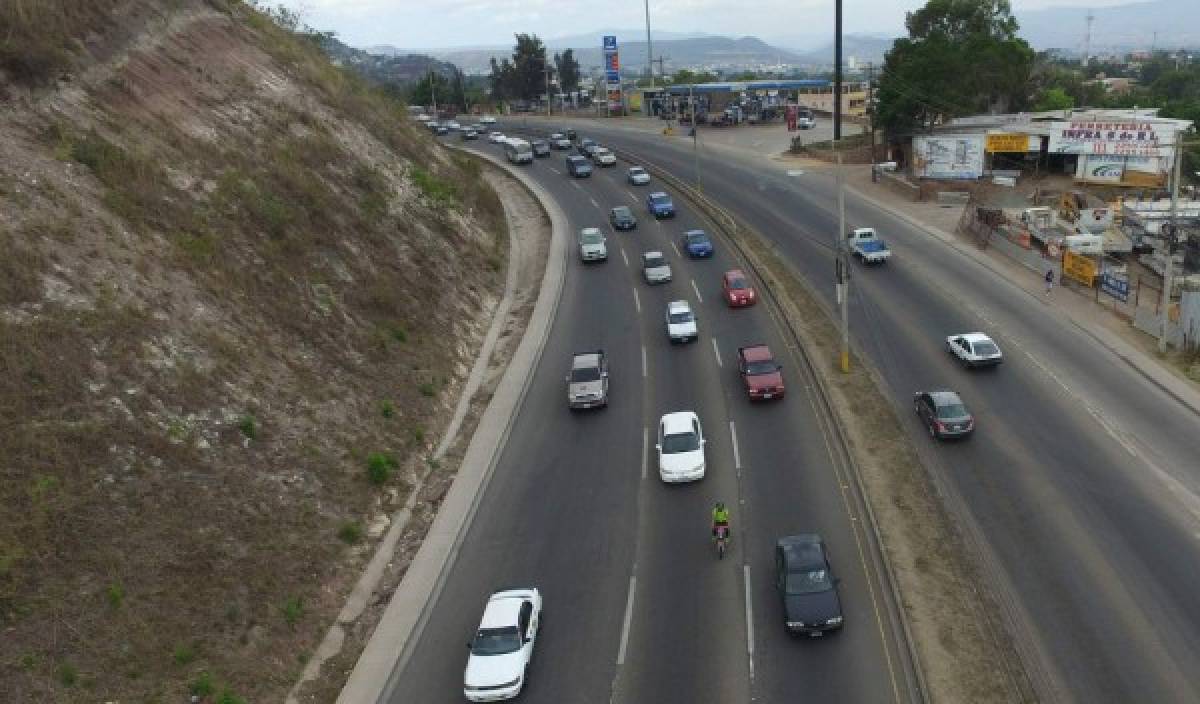 Tránsito identifica más de 120 zonas de pesado tráfico en la capital de Honduras