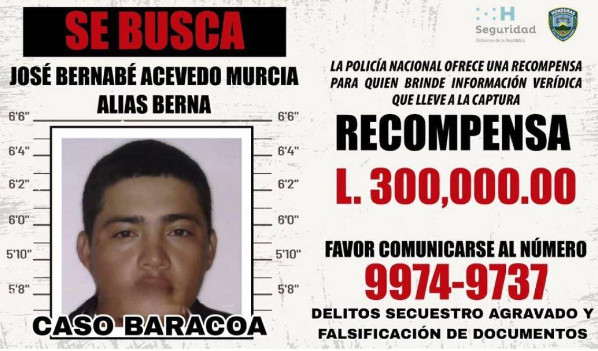 Ofrecen L 700 mil de recompensa por sospechosos de desapariciones en Baracoa