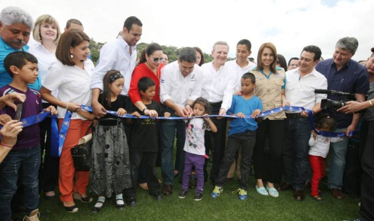 Inauguración del parque La Amistad se convierte en una fiesta deportiva