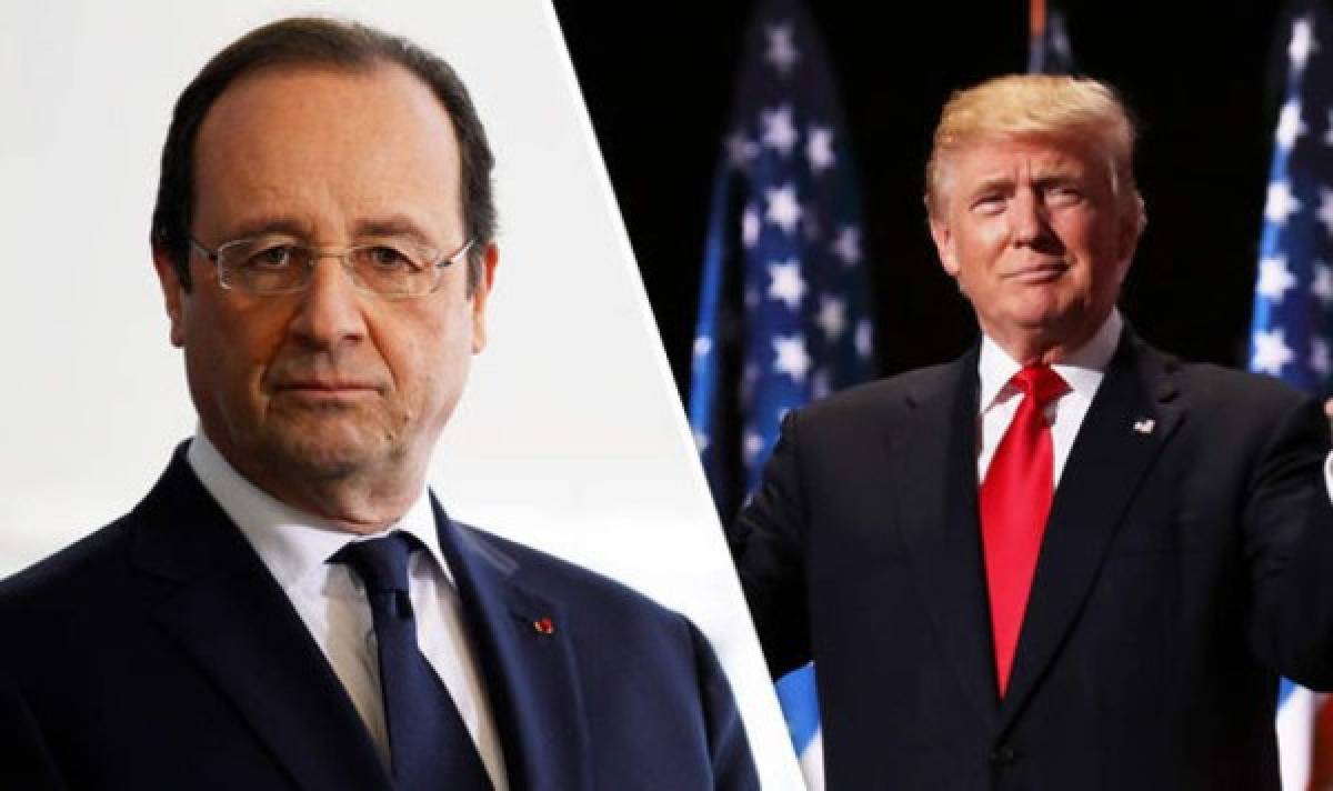 Hollande le responde a Trump que 'nunca es bueno' expresar 'rechazo'