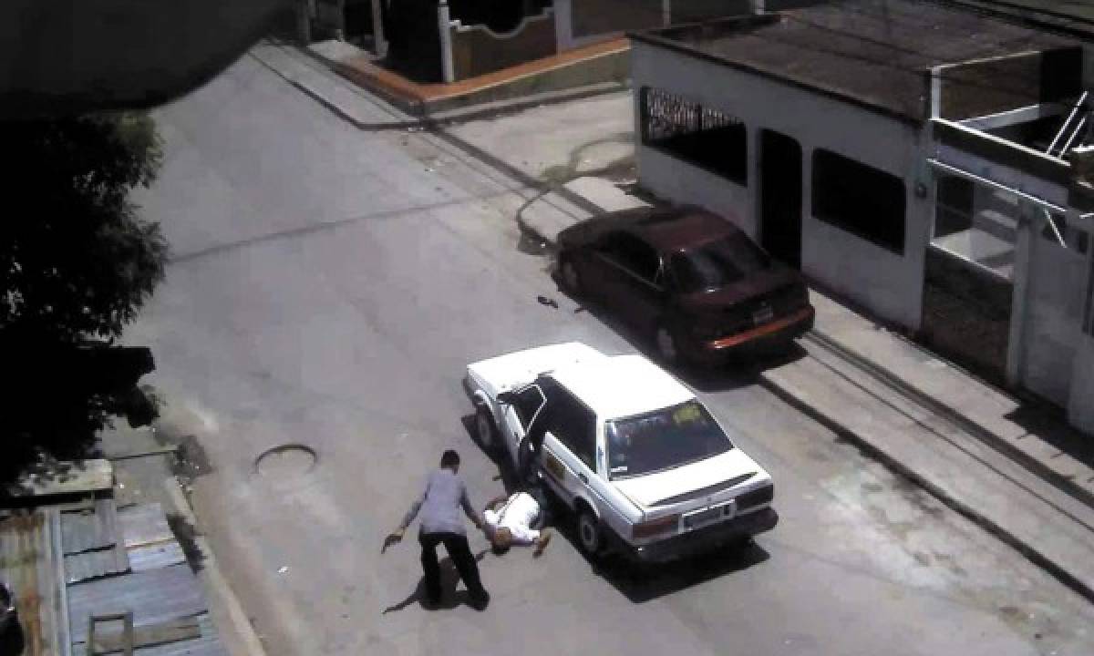 Video capta crimen contra taxista en la colonia El Pedregal