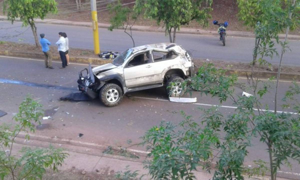 Un muerto en accidente de tránsito en Comayagüela