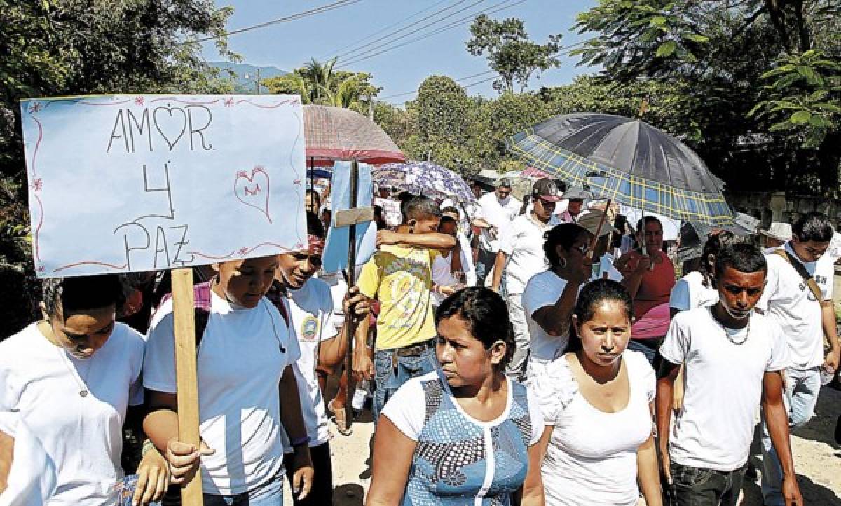 Jutiapa clama por la paz y la armonía