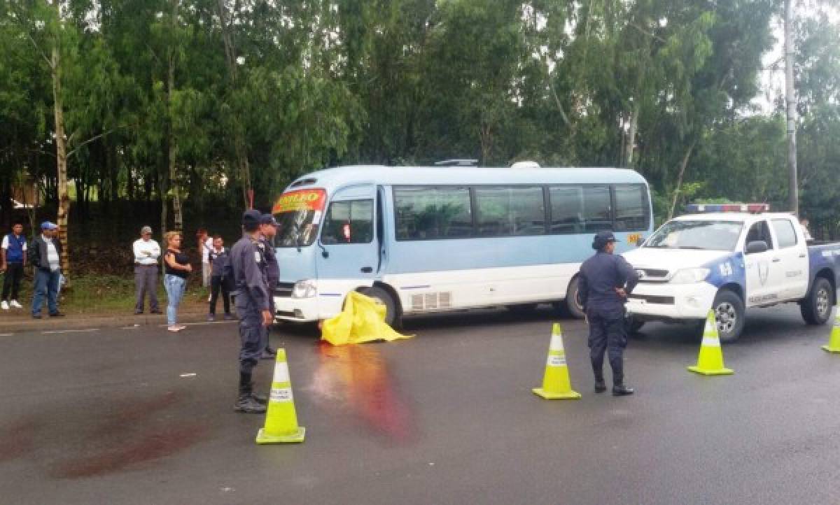 Matan a conductor de rapidito en Tegucigalpa