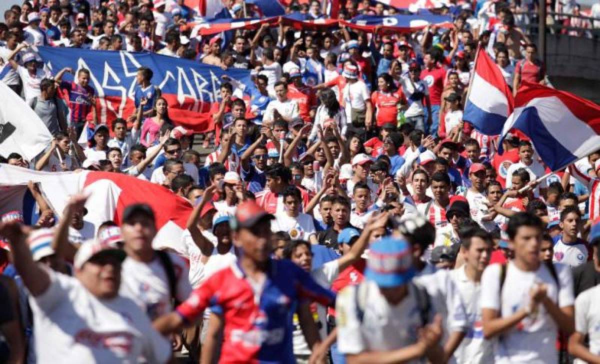 Barra del Olimpia no podrá entrar al Estadio Nacional este jueves