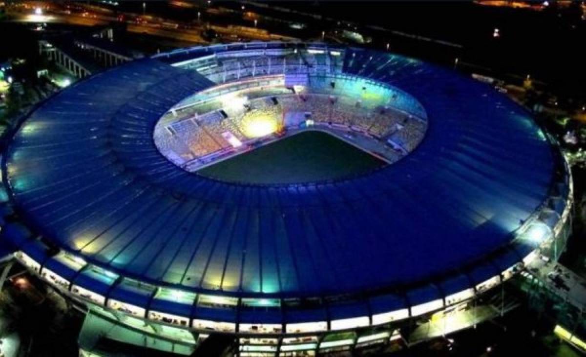 Estadio Maracaná sigue a oscuras