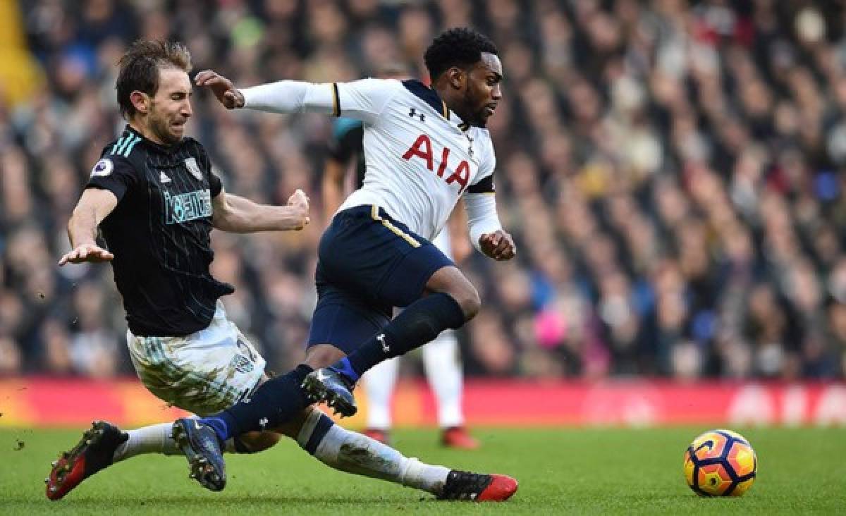 El Tottenham gana 4-0 al West Bromwich y se encarama al segundo puesto