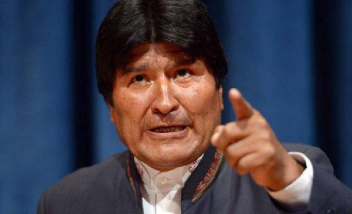 Evo Morales muestra rechazó a Donald Trump