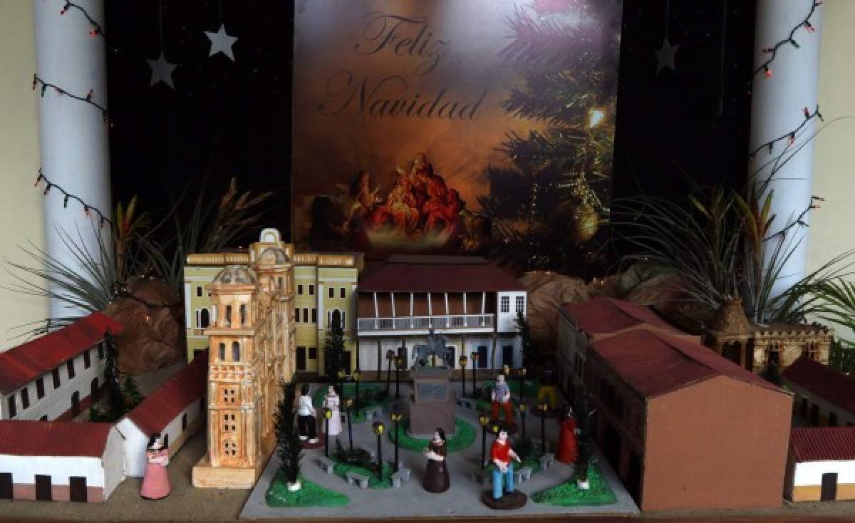 Tradicionales nacimientos destacan el patrimonio cultural de Honduras