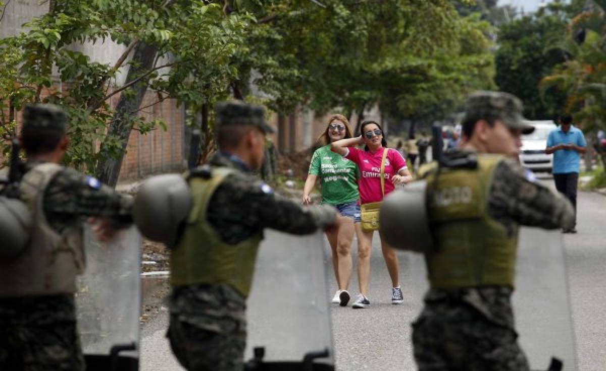 Seguridad garantizada para el juego entre Real España y Olimpia