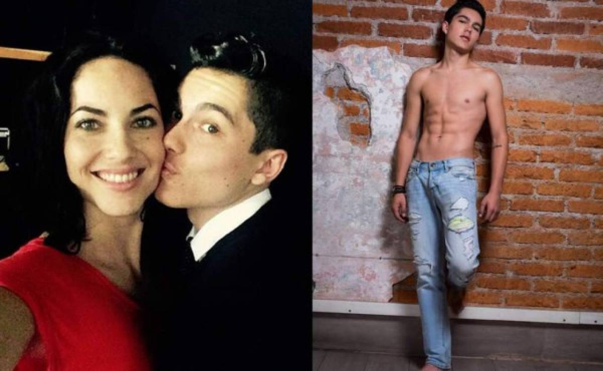 Sergio Mayer junto a su madre/Fotos Instagram/