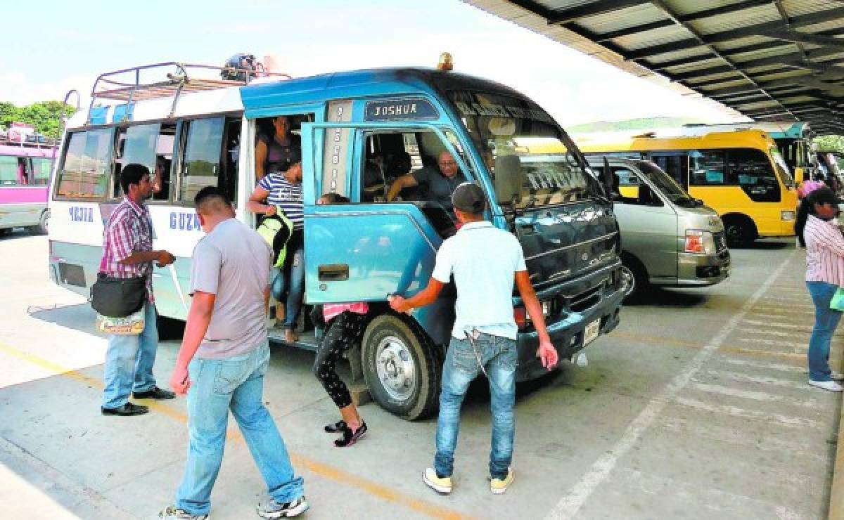 Cuatro rutas nuevas de transporte interurbano operan en Comayagua