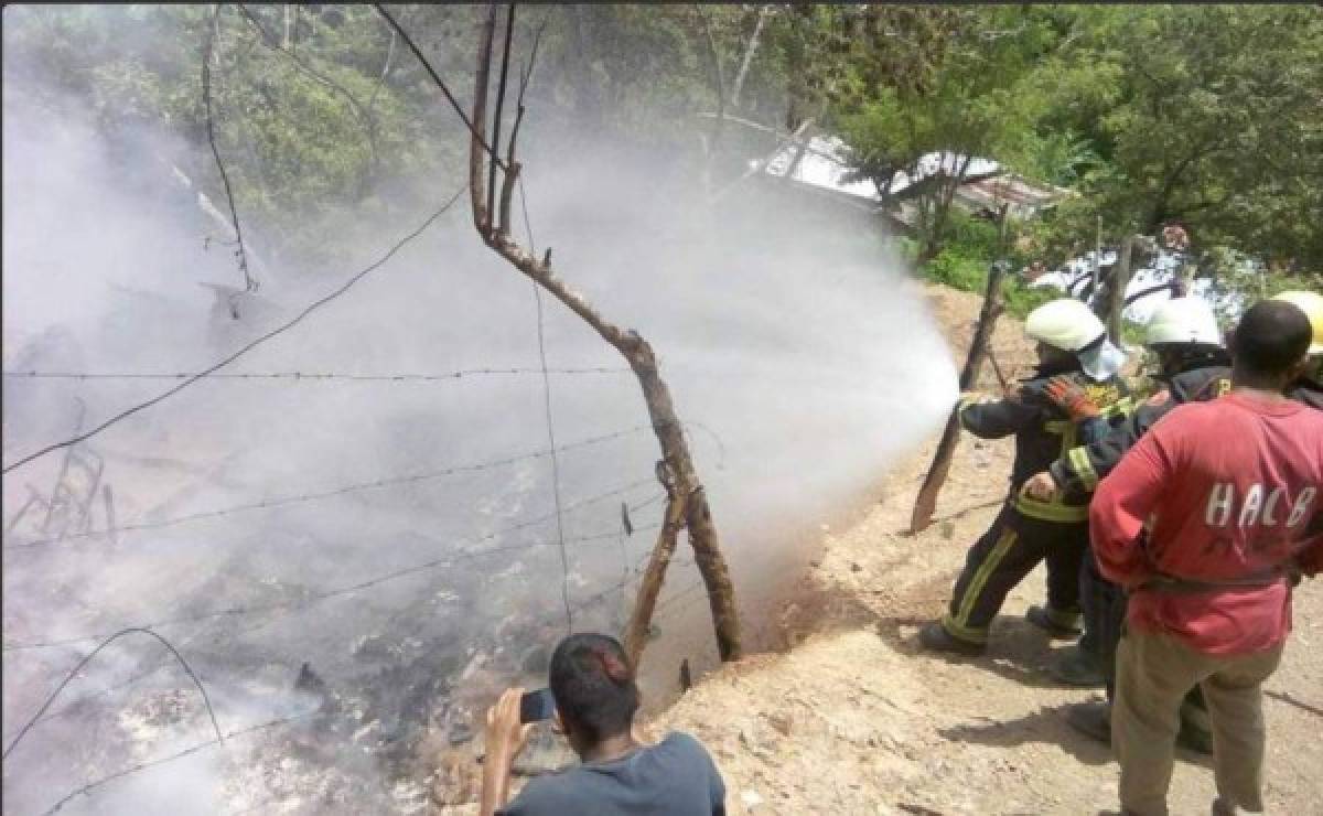 Hermanitos mueren en fatal incendio en Villanueva, Cortés