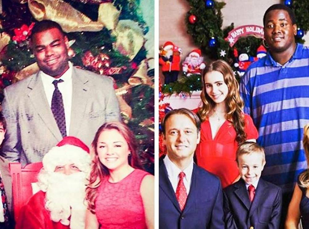 michael oher tuohy tarjeta de navidad