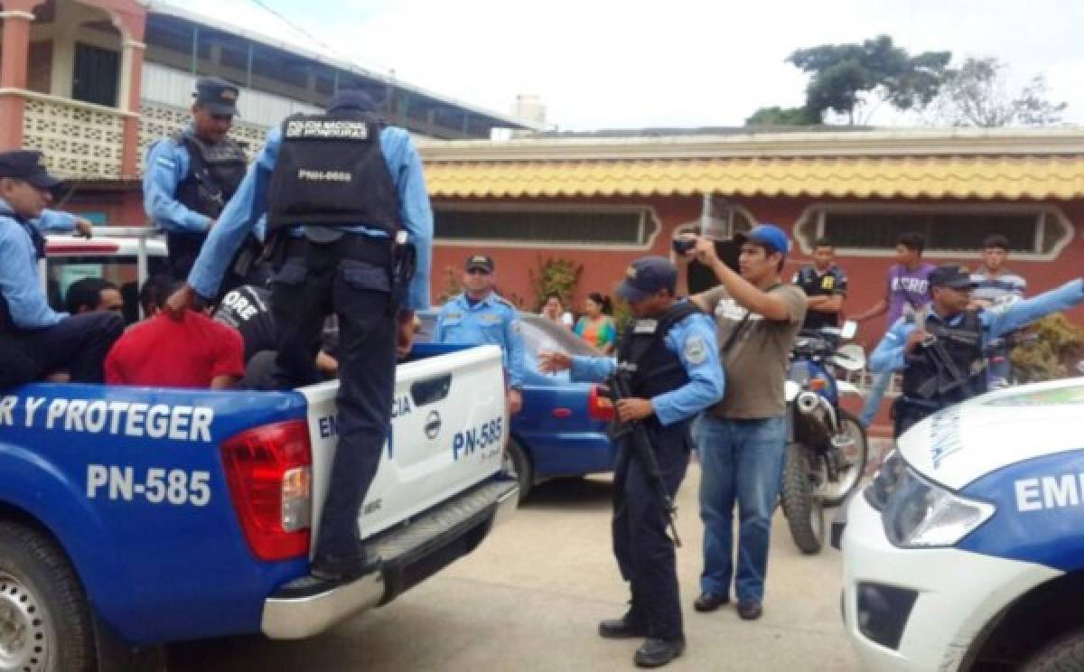 Capturan presuntos asaltantes y asesinos de camionero en Jamastrán, El Paraíso