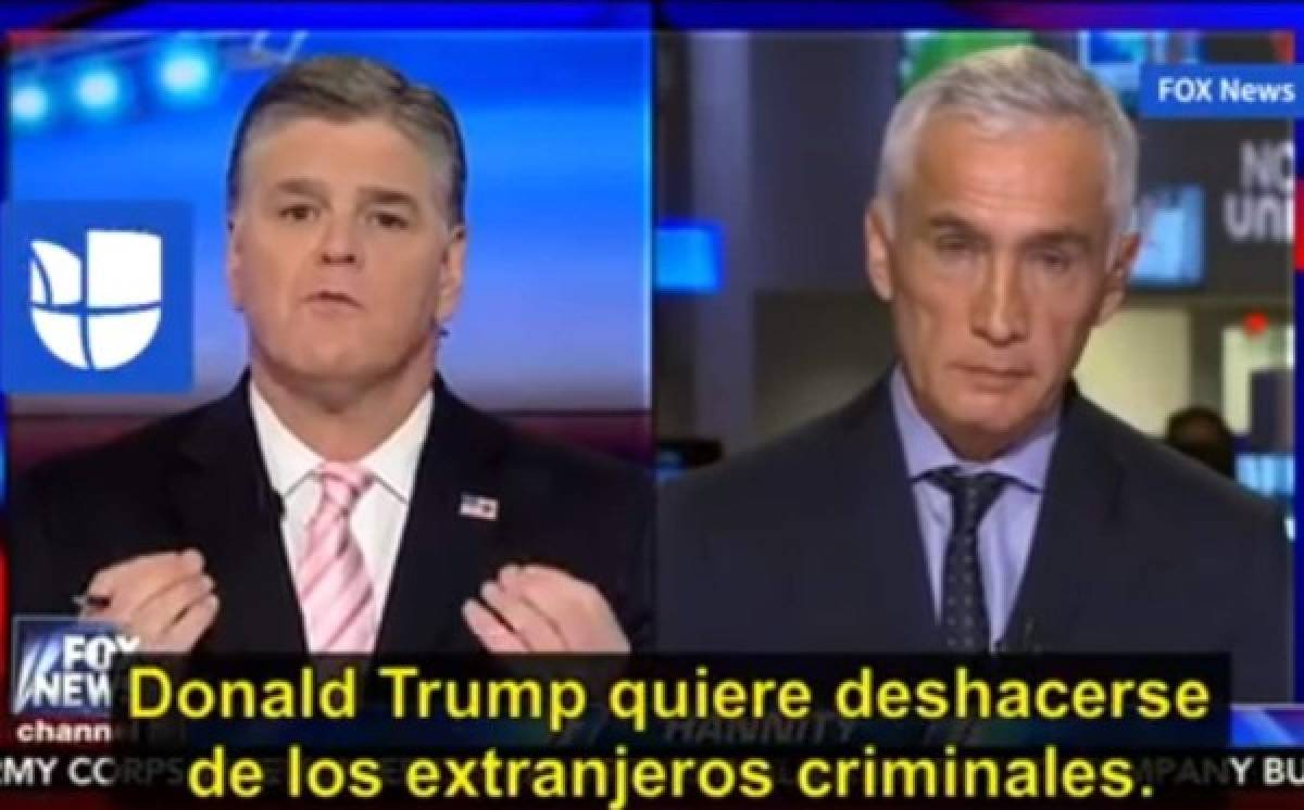 Jorge Ramos defiende a los inmigrantes ante los ataques de uno de sus colegas