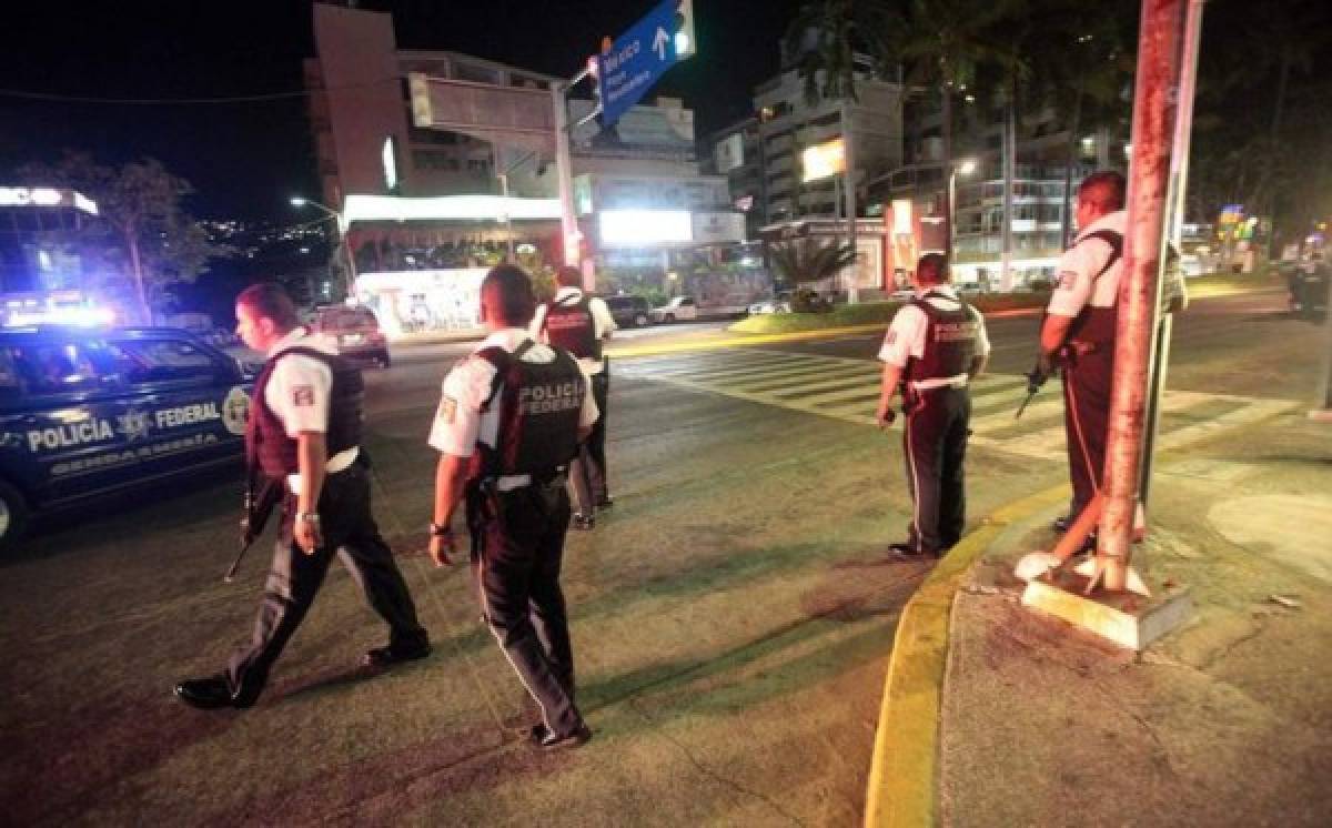 Ataques contra policía federal provocan ola de pánico en Acapulco  