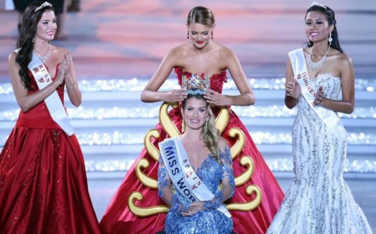 Modelo española de 23 años coronada Miss Mundo en China   