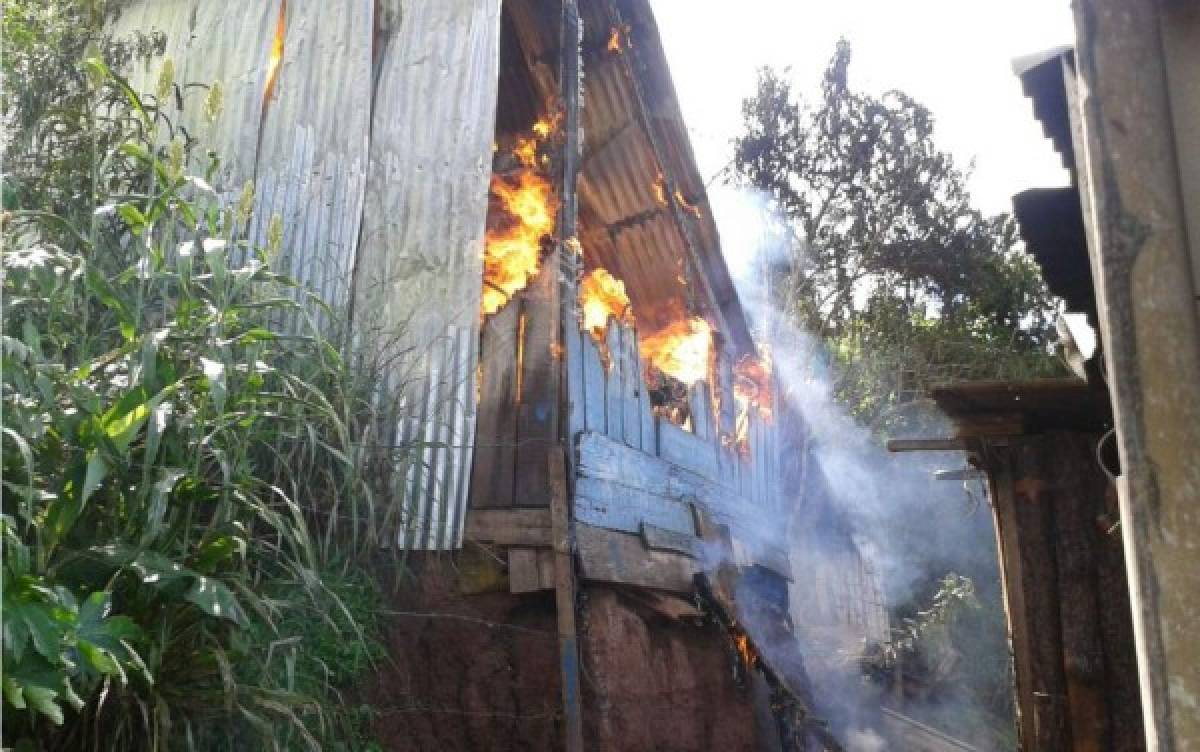 Enfermo mental habría provocado incendio