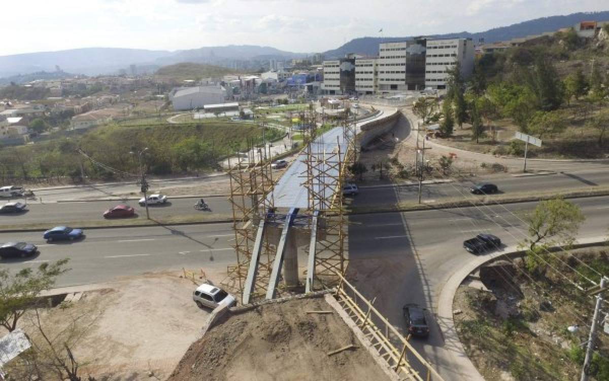 Tegucigalpa: Tres pasos a desnivel planean habilitar en abril