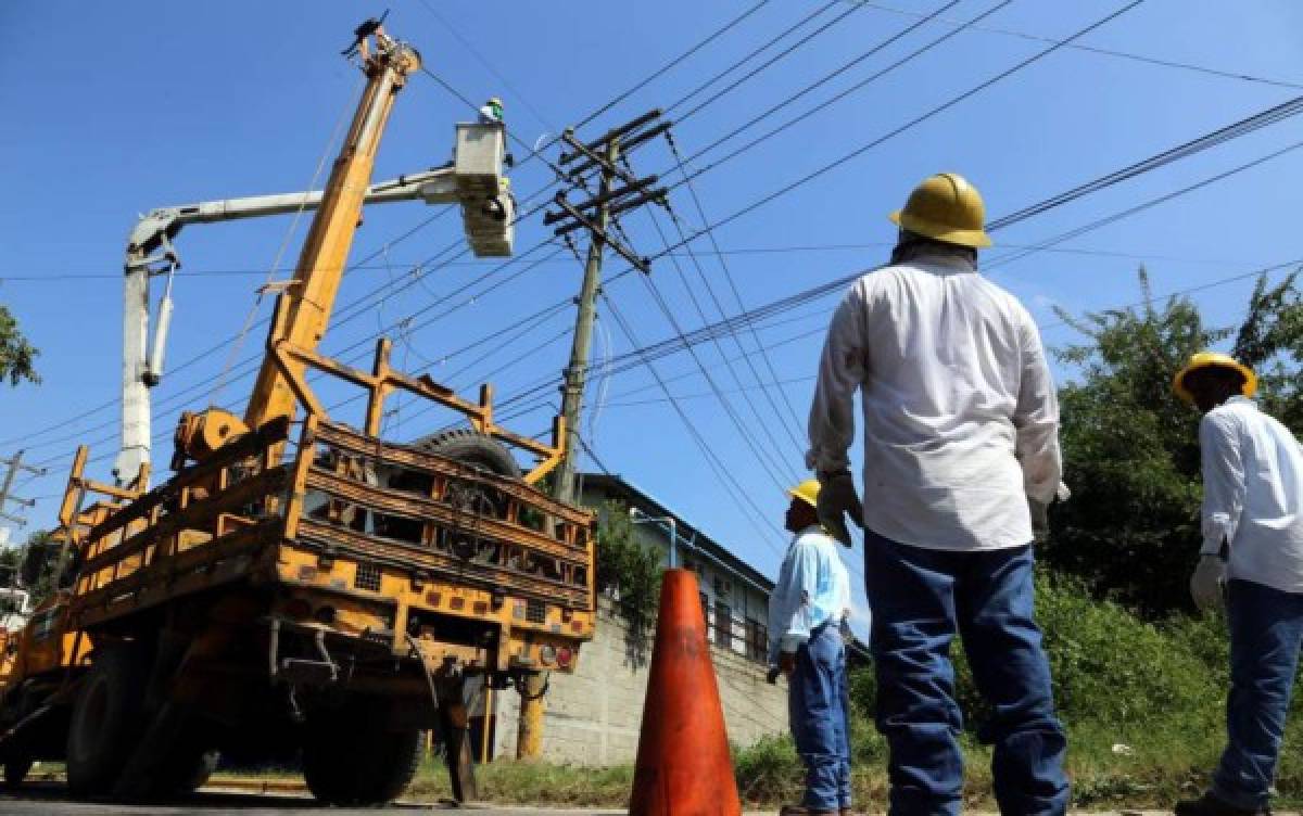 Anuncian suspensión de energía eléctrica en diferentes sectores de Honduras