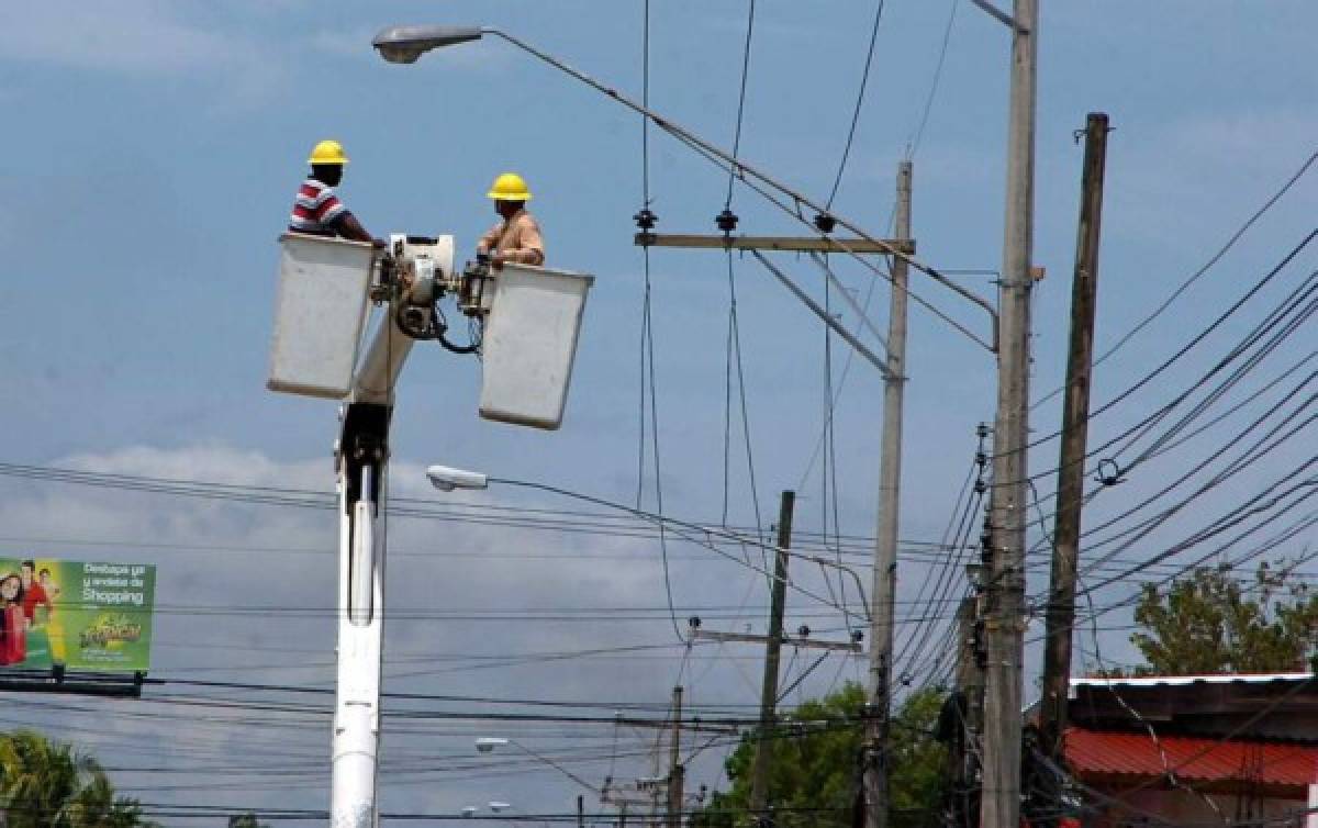 Las zonas que estarán sin energía eléctrica este sábado en Honduras