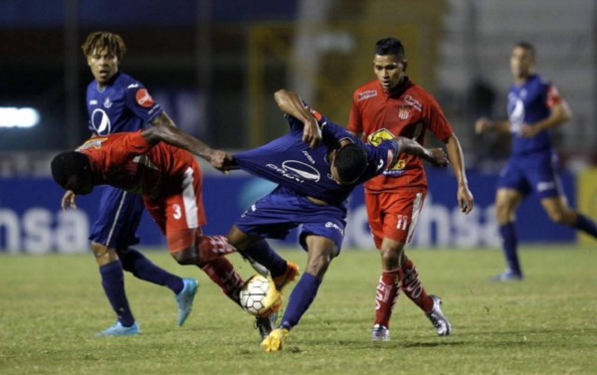 Motagua curó sus penas venciendo al Vida con gol de Juan Pablo Montes