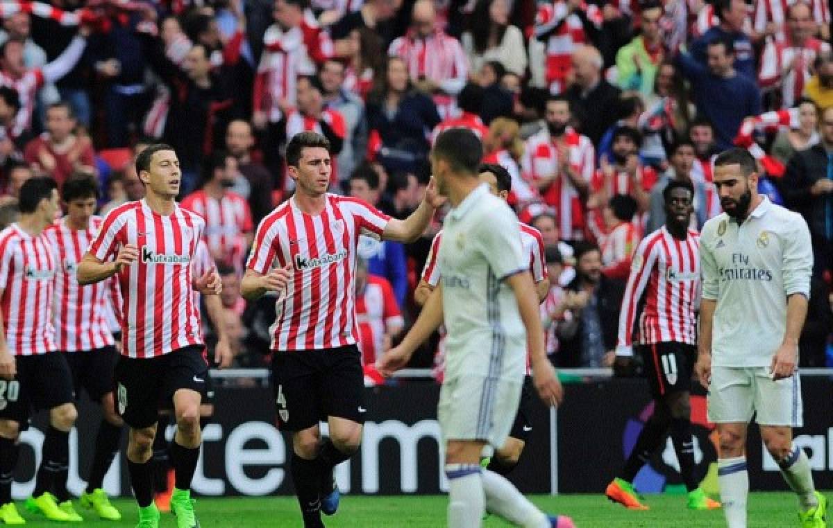 Real Madrid gana en Bilbao y consolida su liderato en España