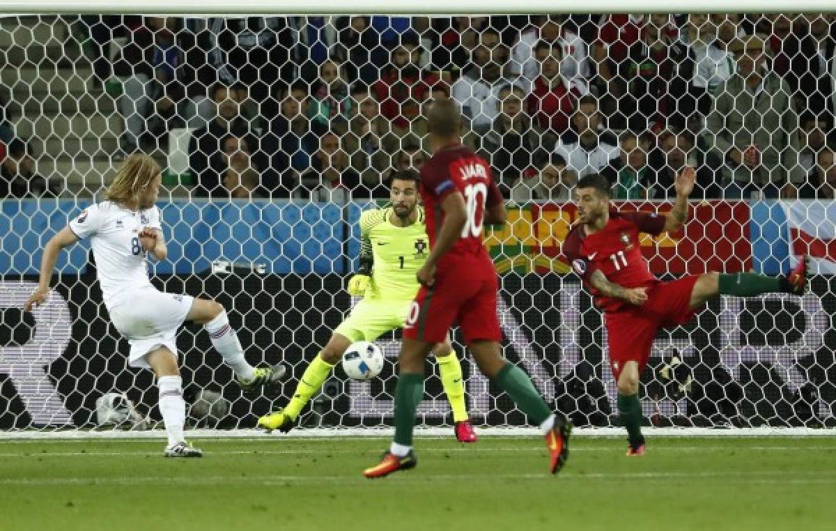 Portugal empató 1-1 en su debut ante Islandia