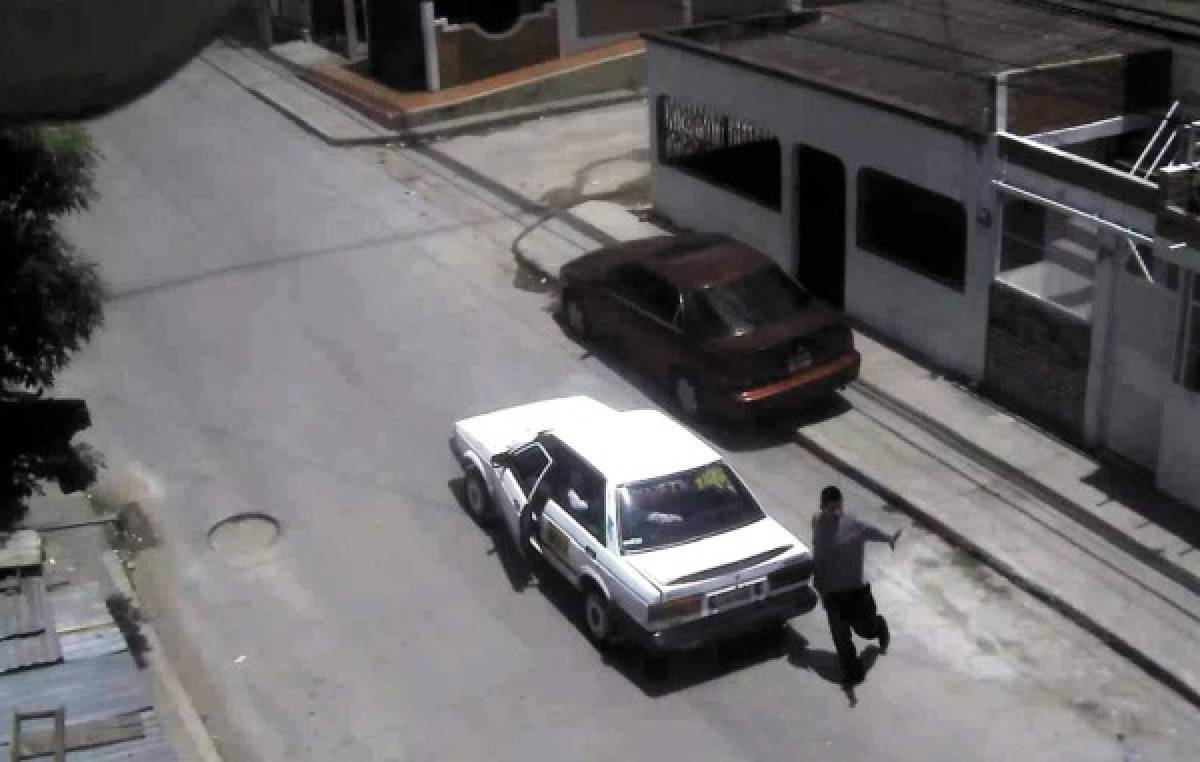 Video capta crimen contra taxista en la colonia El Pedregal