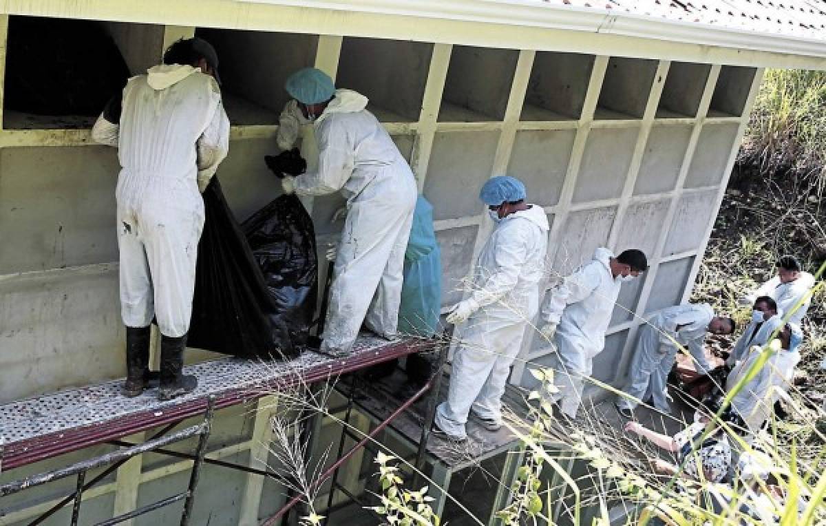 Más de mil cuerpos olvidados en la morgue de la capital de Honduras en la última década