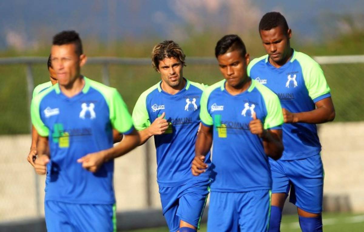 Los Potros de Olancho FC se ilusionan con la Rata. Debutan la otra semana ante Gimnástico (Fotos: Johny Magallanes/EL HERALDO)