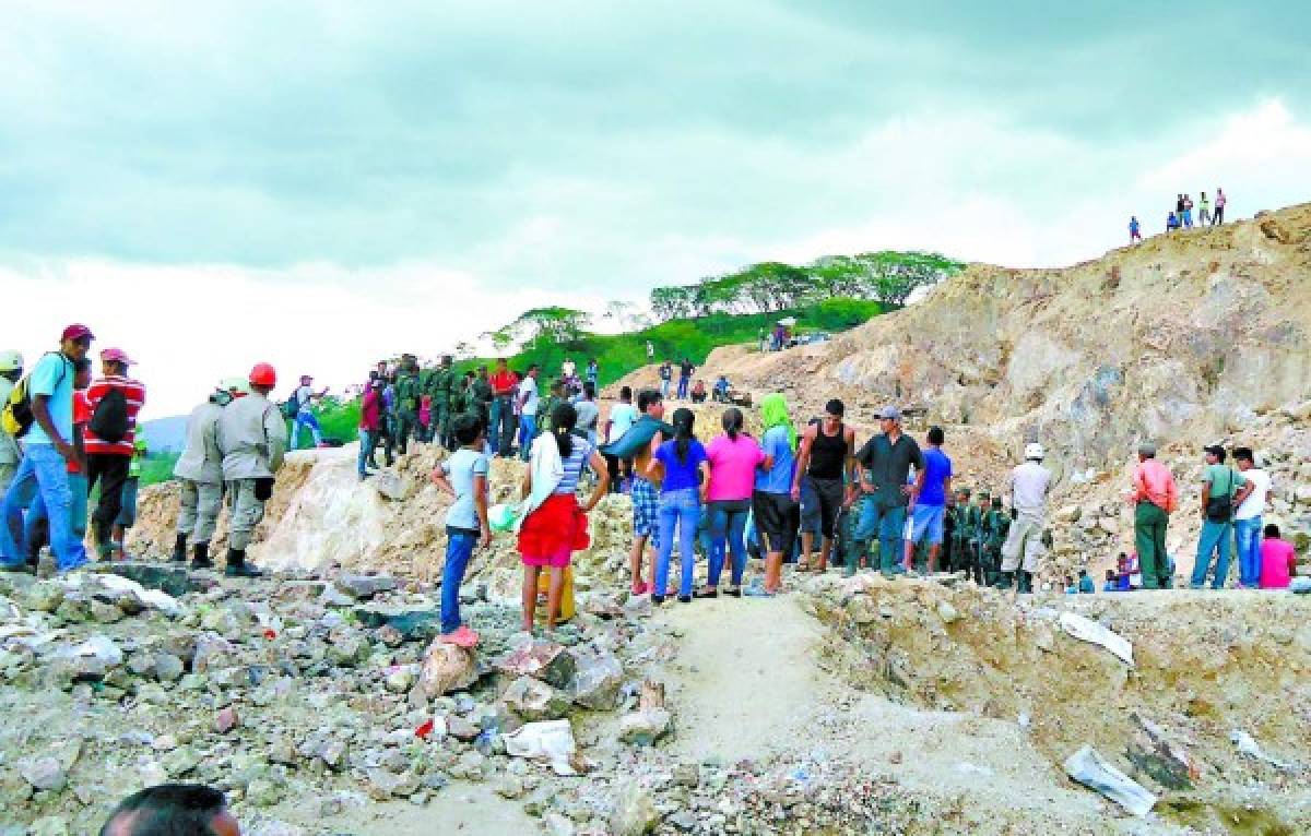 Angustia en El Corpus, Choluteca por accidente en mina